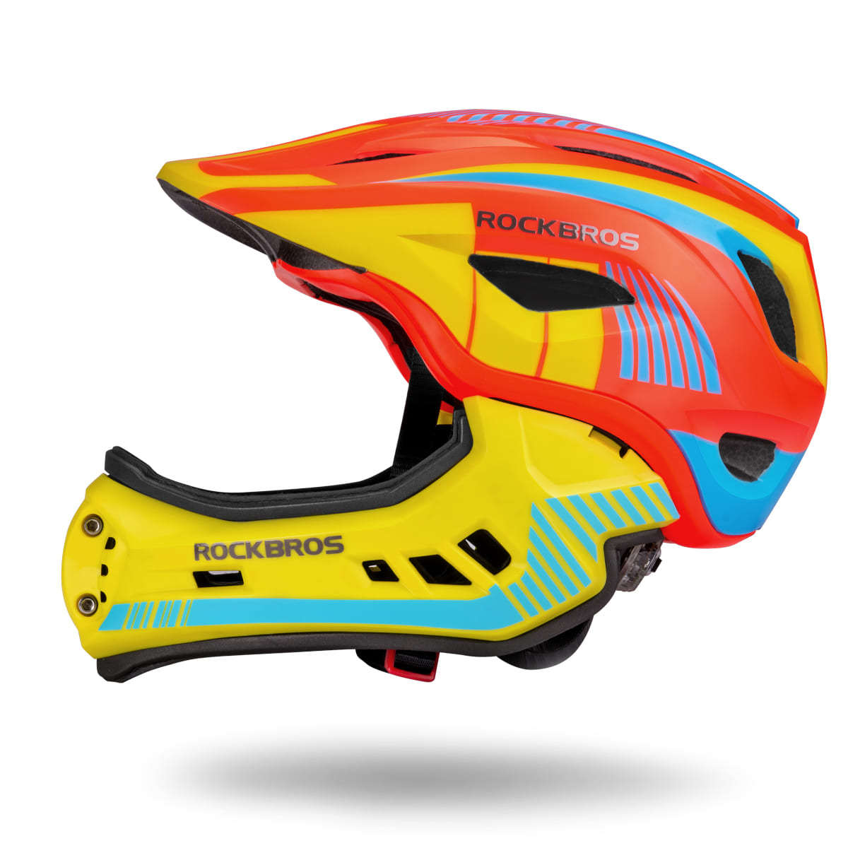 ROCKBROS Kids Bike Helmet Full Face Safety Helmet