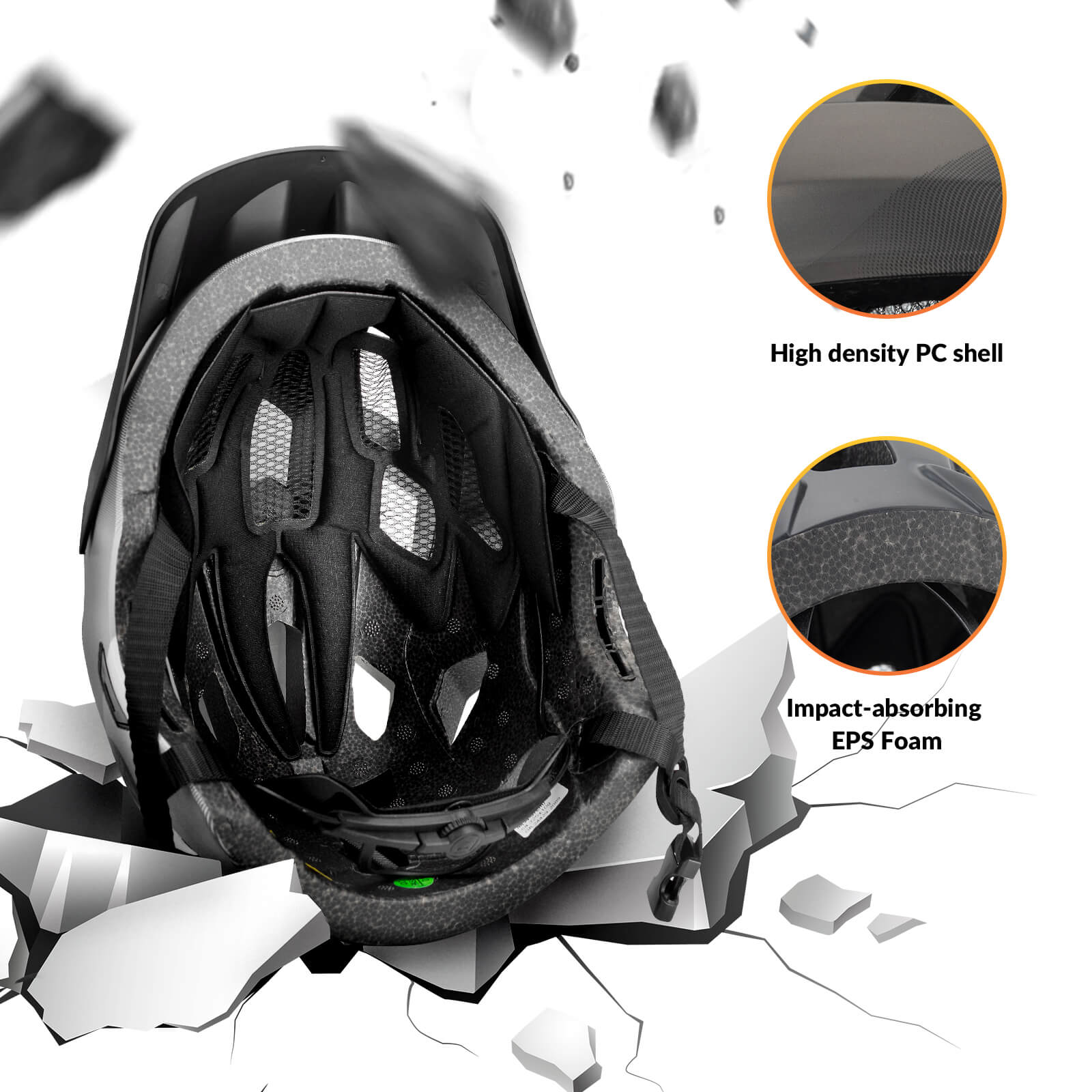 TS-61 Kids Full-Face Bike Helmet