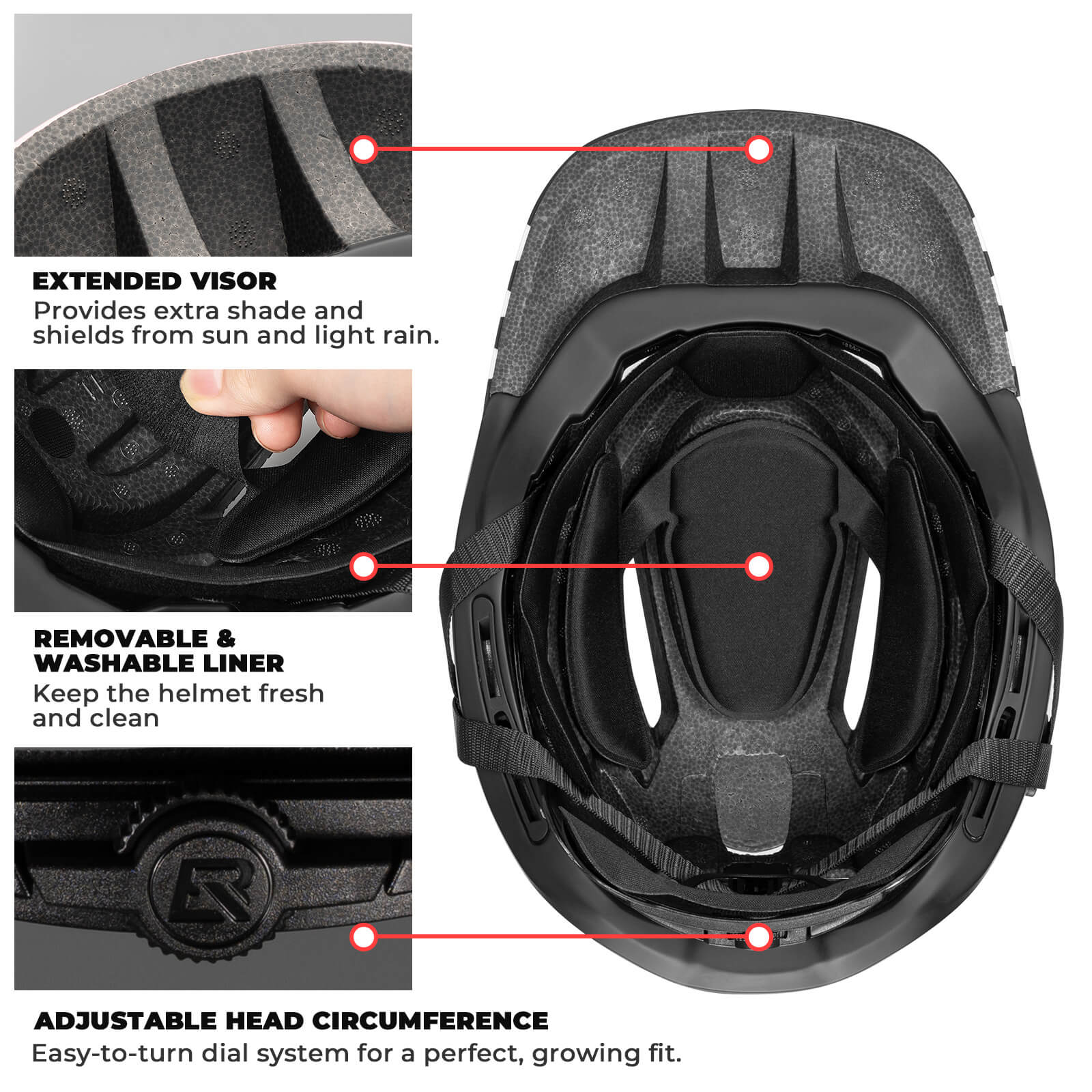 Kids Full-Face Bike Helmet