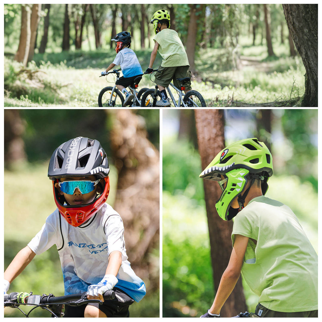 Kids Full-Face Bike Helmet