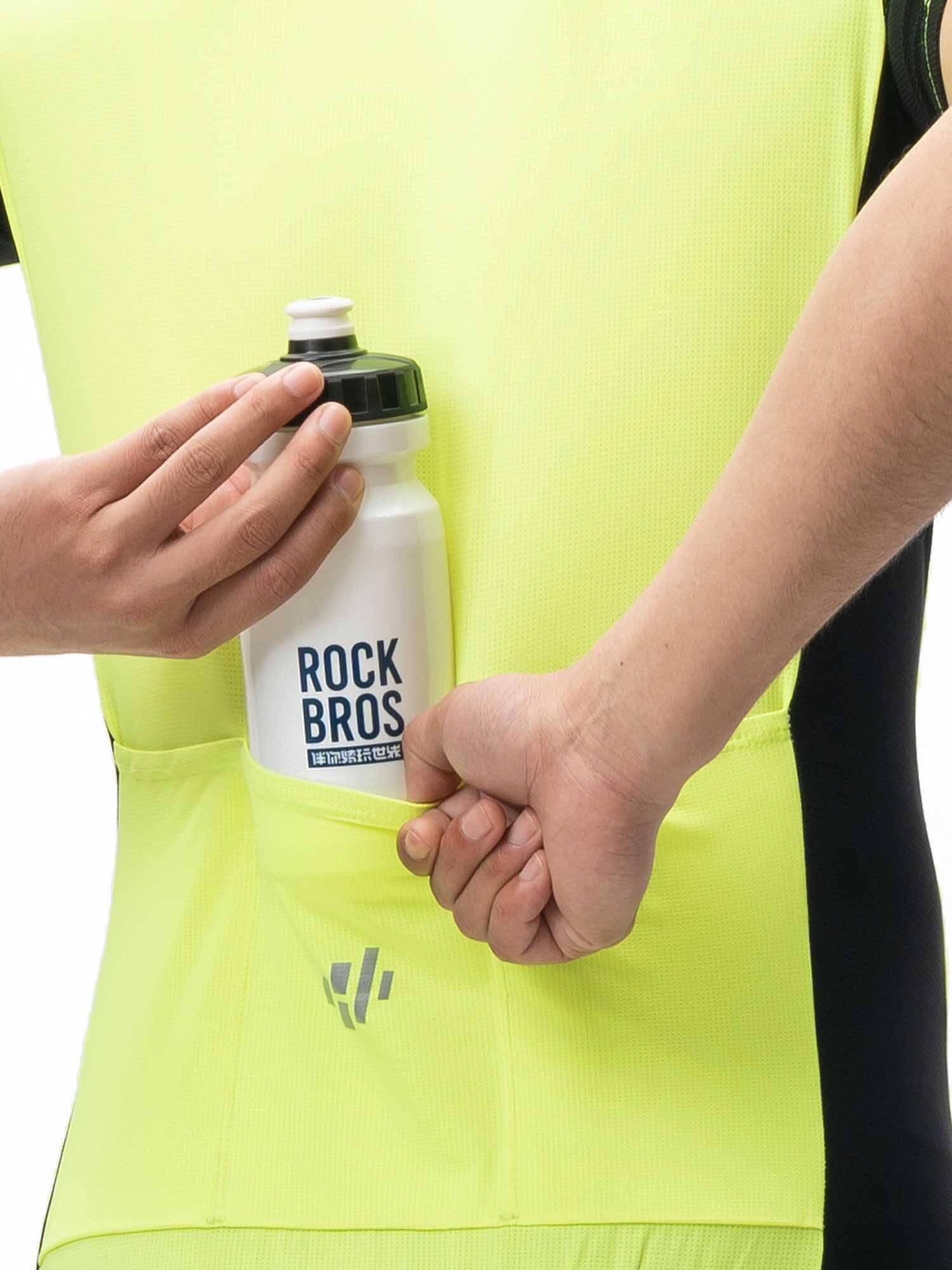 Men's AIKE Half-Zip Short-Sleeve Cycling Jersey