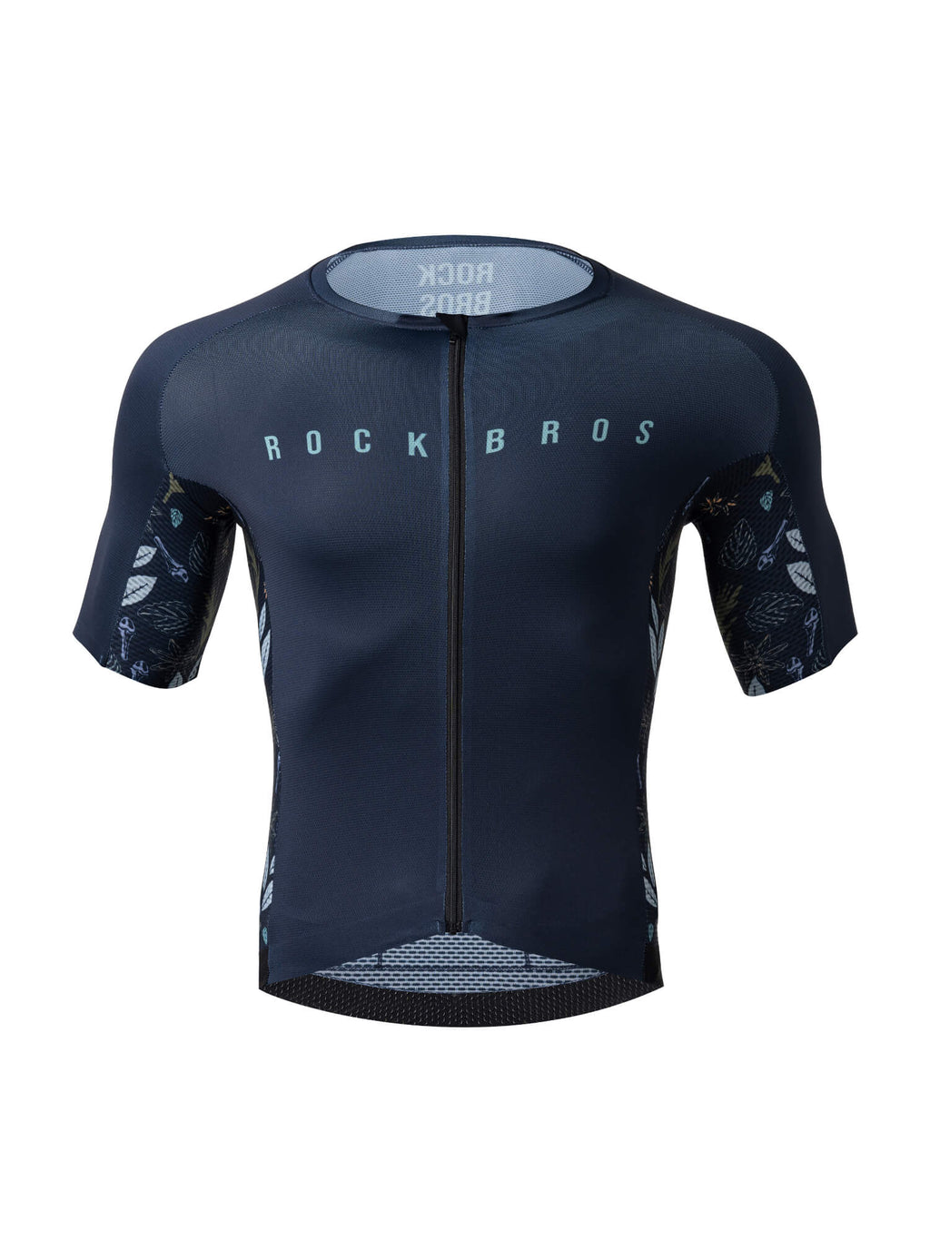 Men's Birds & Flowers Short-Sleeve Cycling Jersey