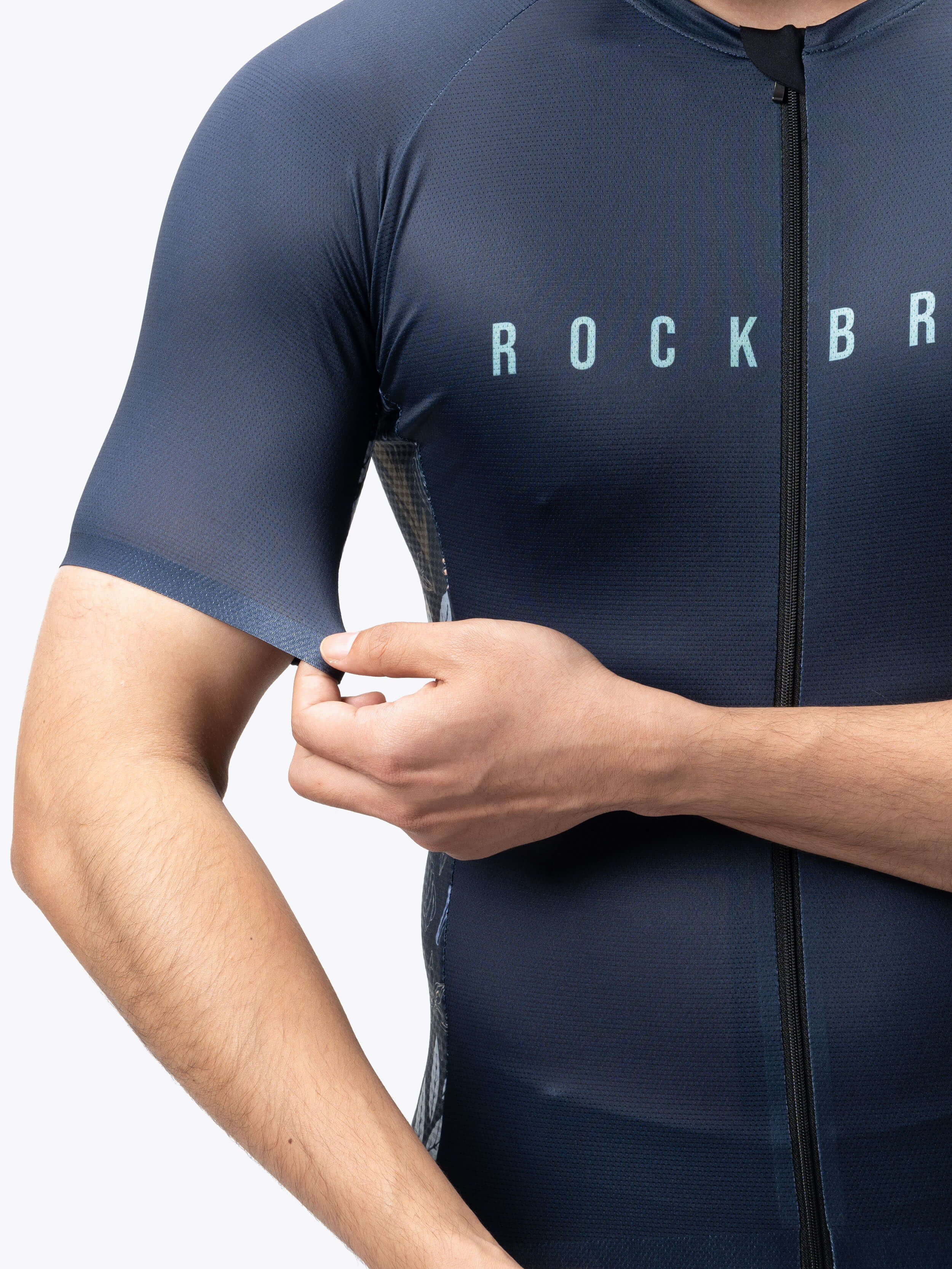 Men's Birds & Flowers Short-Sleeve Cycling Jersey