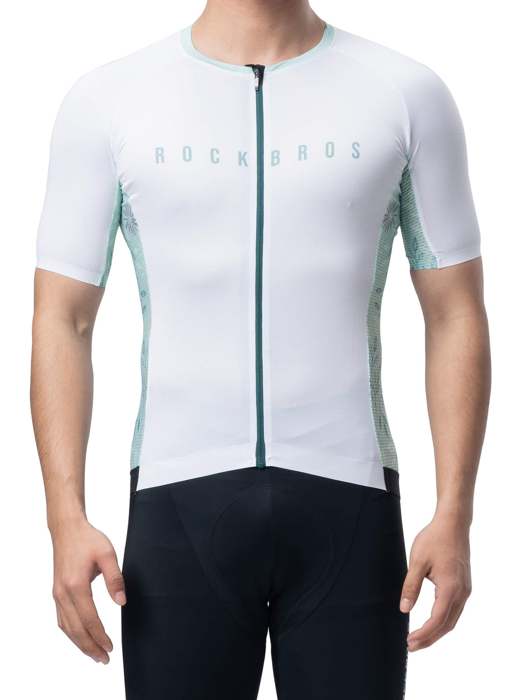 Men's Birds & Flowers Short-Sleeve Cycling Jersey