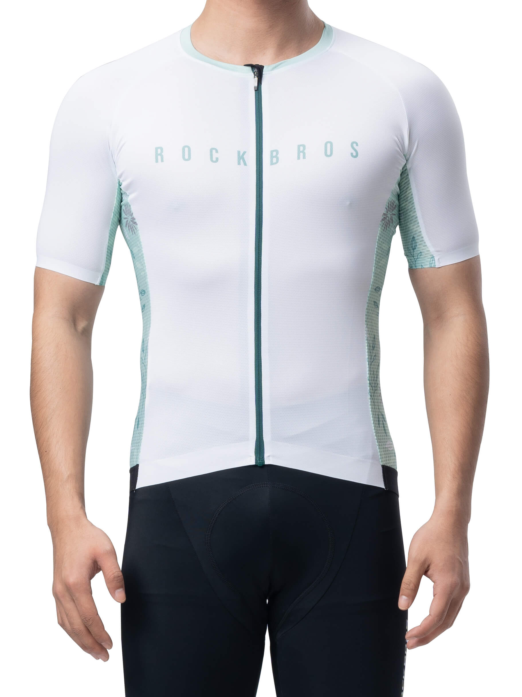 Men's Birds & Flowers Short-Sleeve Cycling Jersey