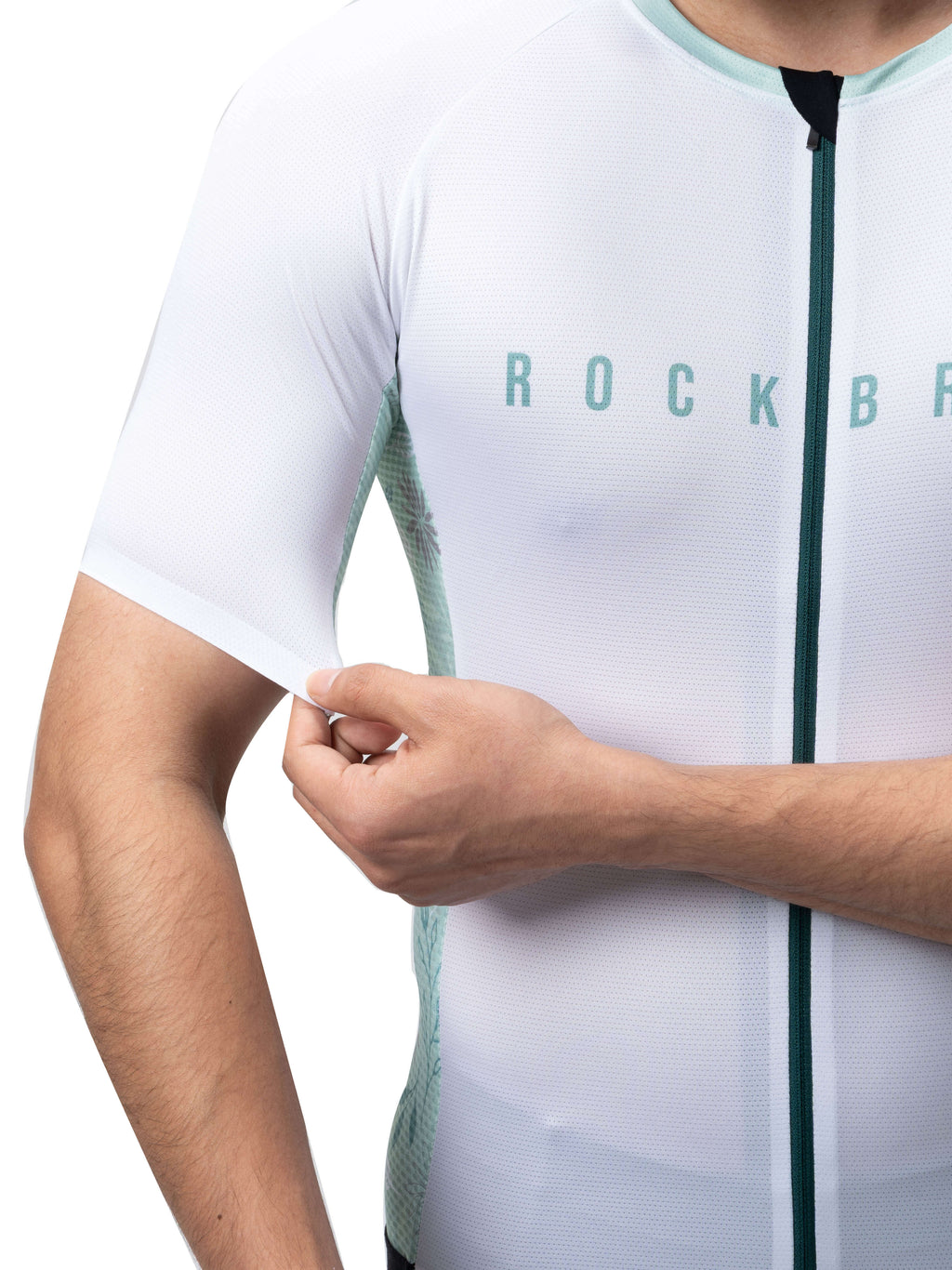 Men's Birds & Flowers Short-Sleeve Cycling Jersey