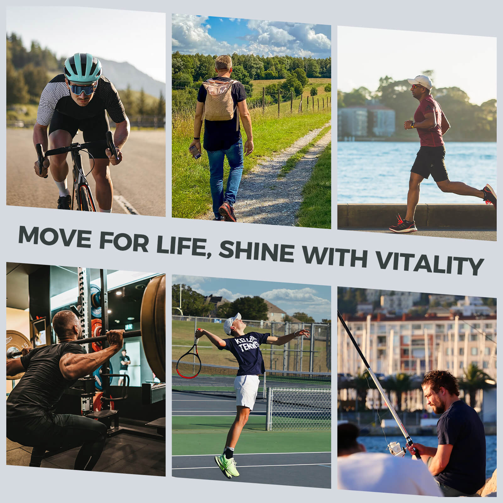 Men's Breathable Short-Sleeve Cycling Jersey