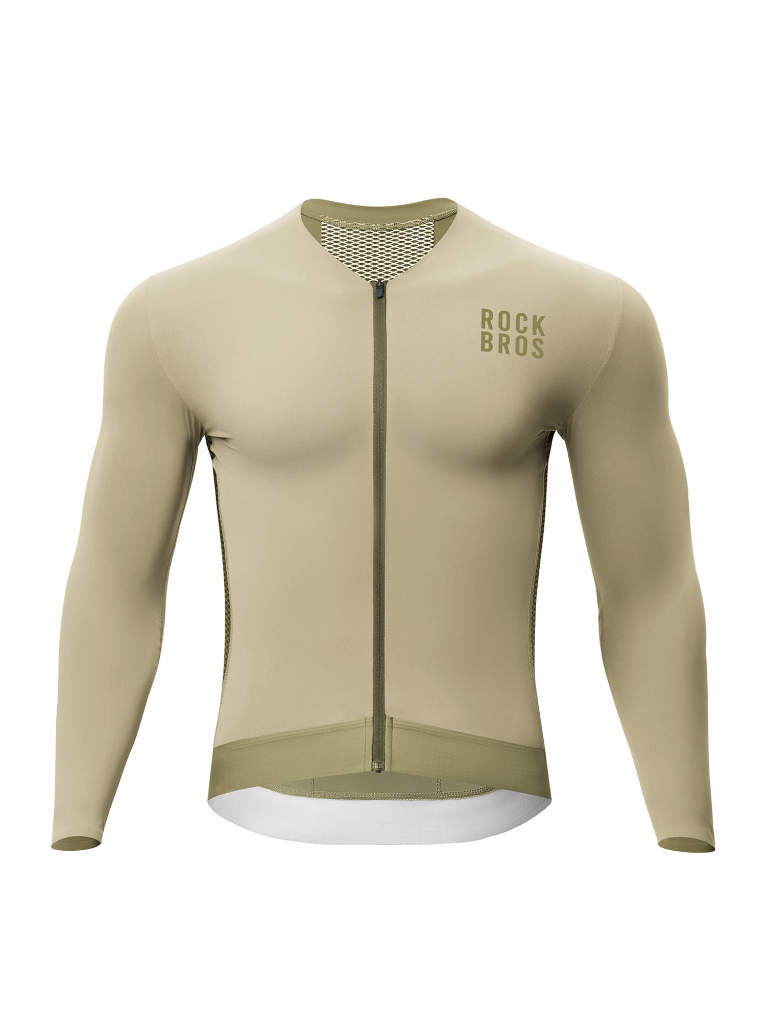 Men's Colorblock Long-Sleeve Cycling Jersey