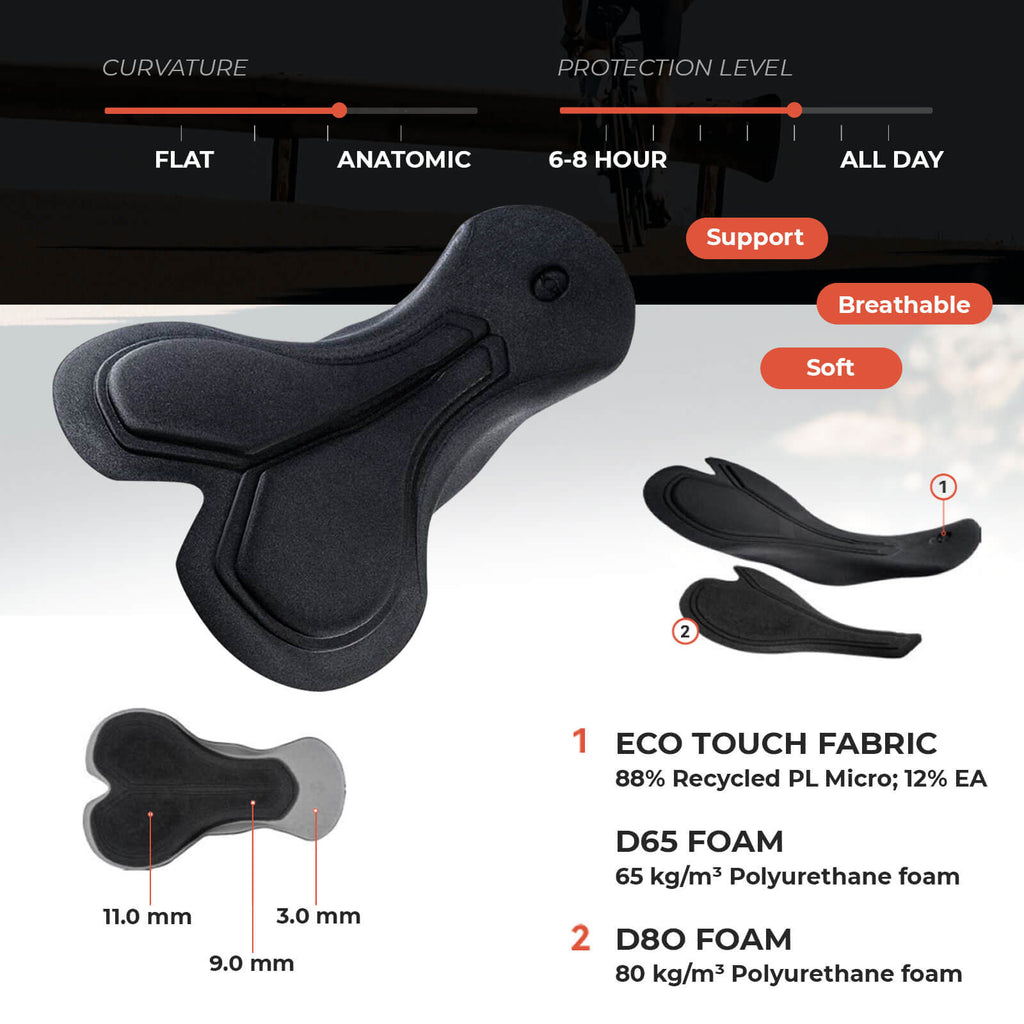 Men's Elastic Interface® Cycling Waist Shorts