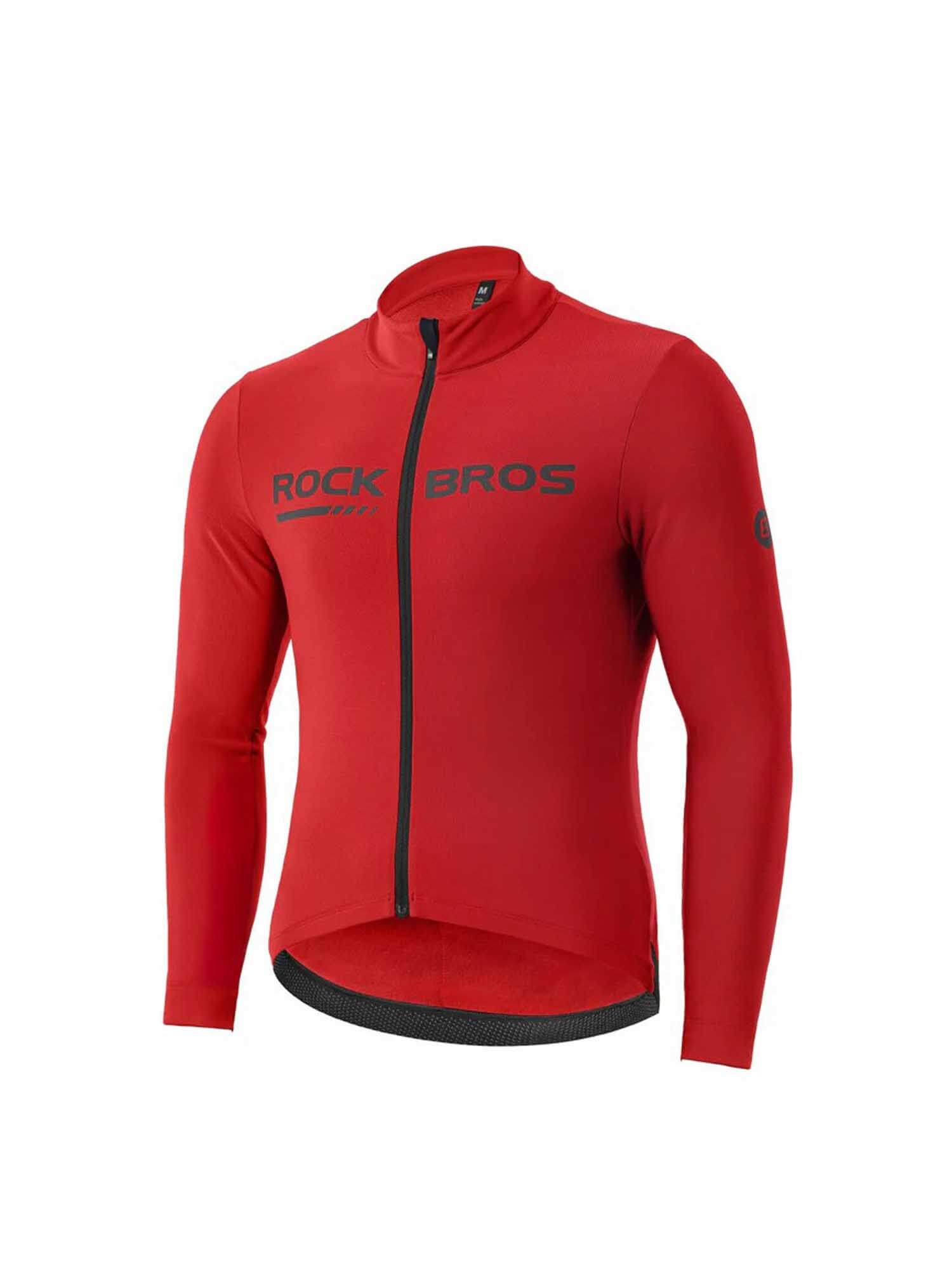 Men's Long-Sleeve Thermal Cycling Jersey