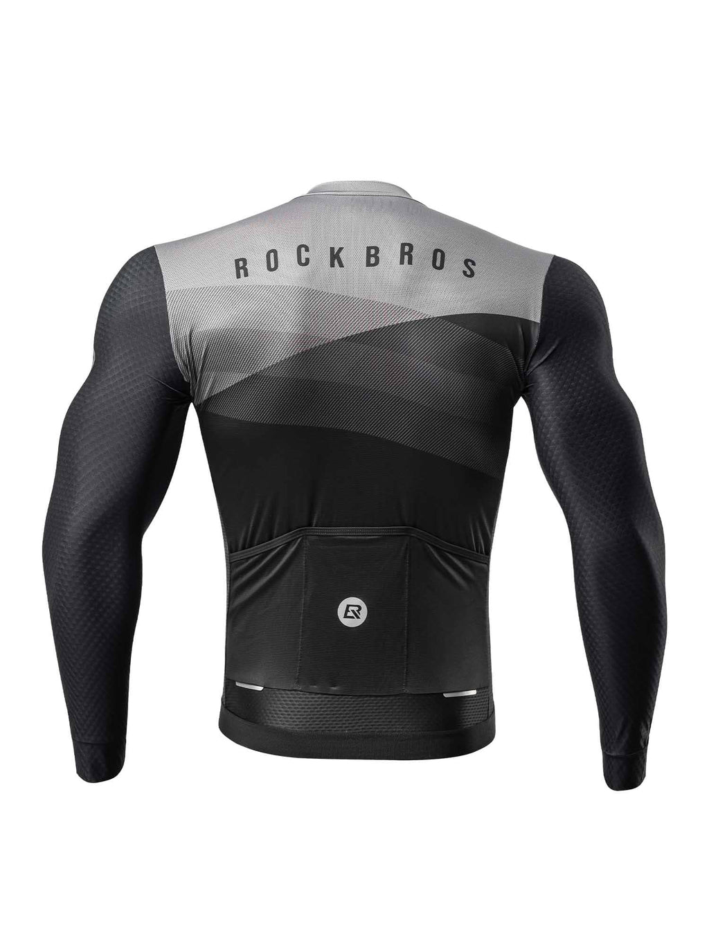 Men's Quick-Dry Long-Sleeve Cycling Jersey