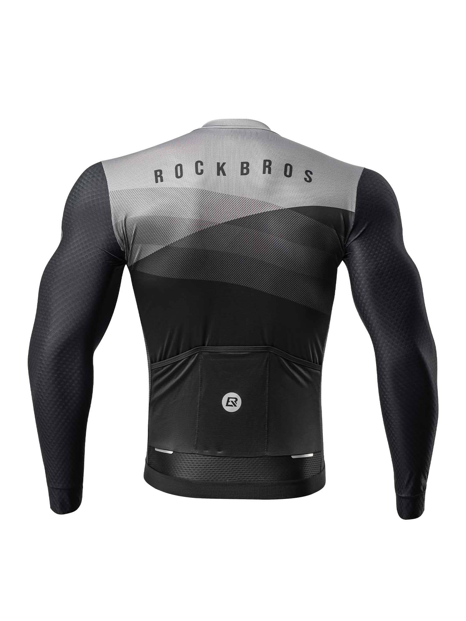 Men's Quick-Dry Long-Sleeve Cycling Jersey