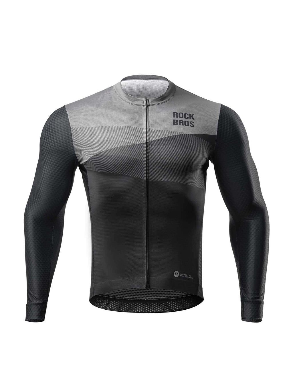 Men's Quick-Dry Long-Sleeve Cycling Jersey