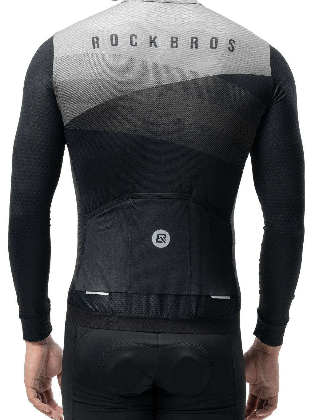 Men's Quick-Dry Long-Sleeve Cycling Jersey