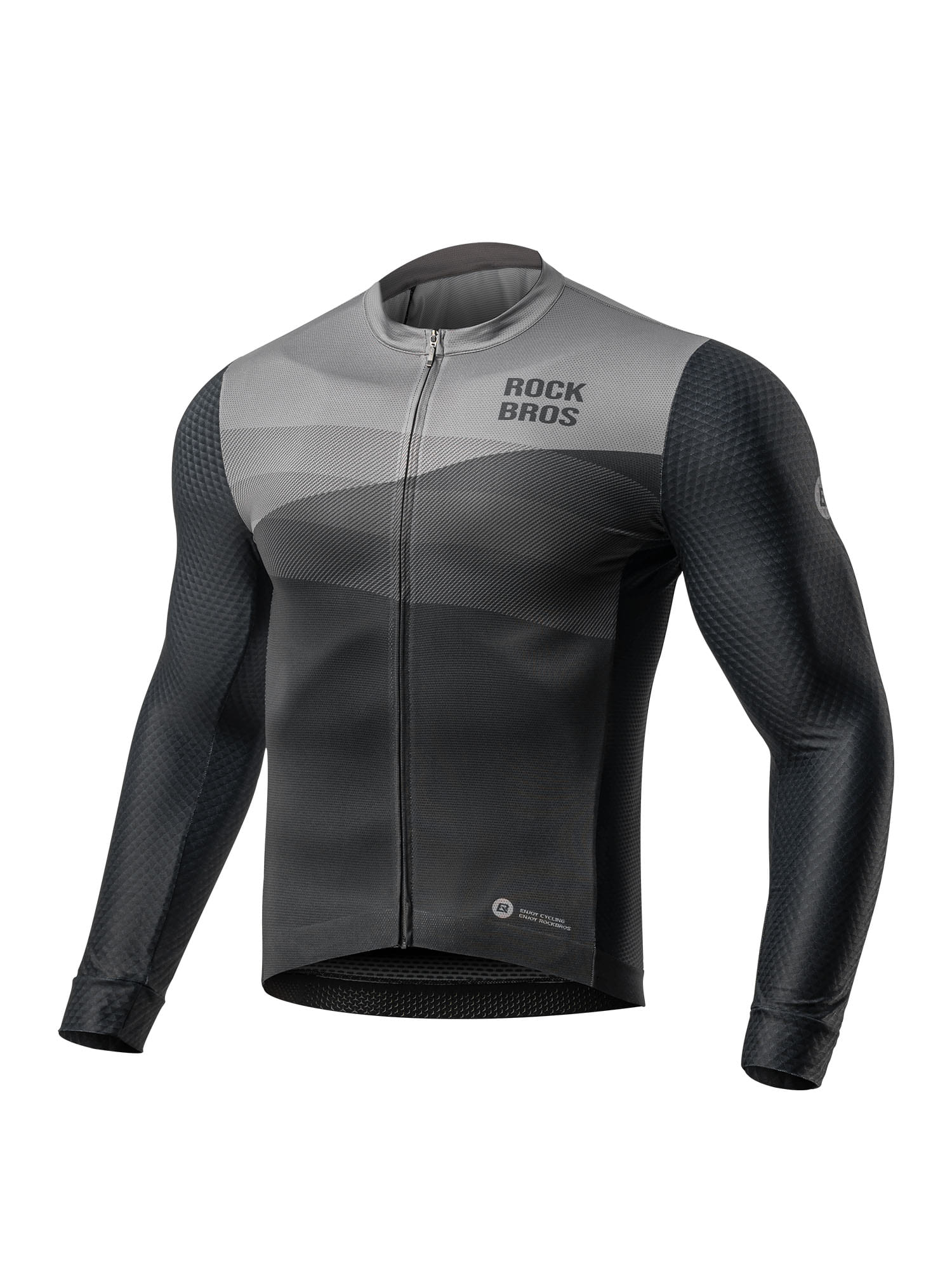 Men's Quick-Dry Long-Sleeve Cycling Jersey