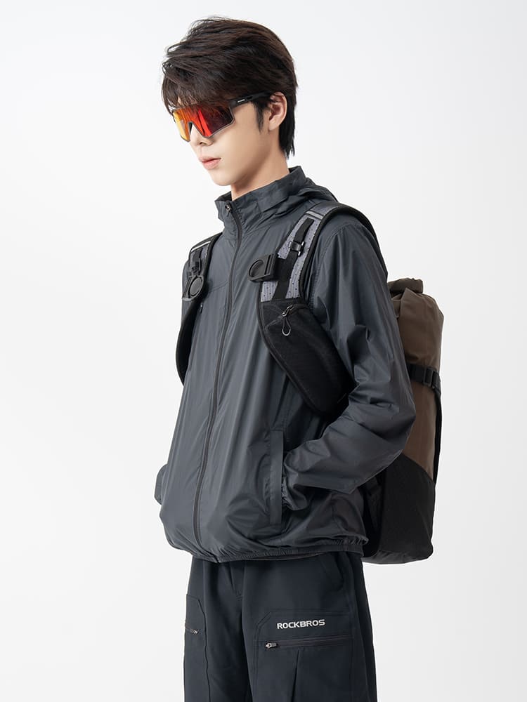 Men's ROAD-TO-SKY Lightweight Cycling Windbreaker