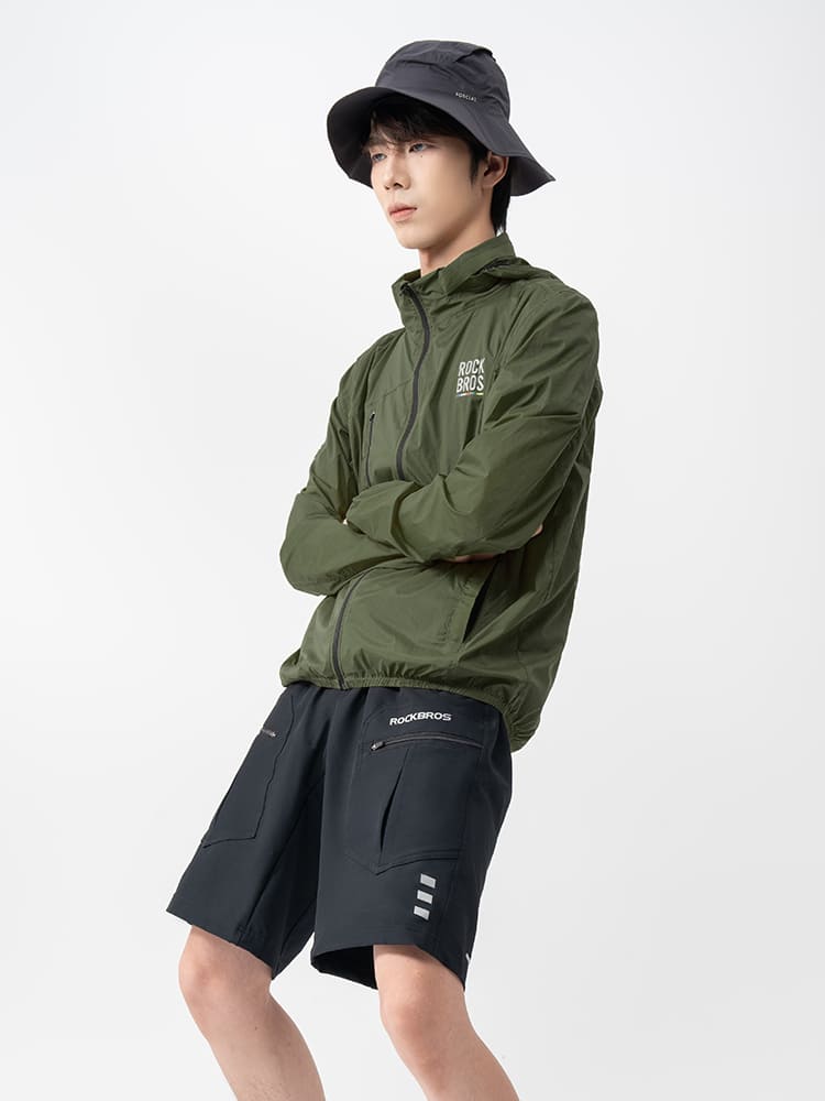 Men's ROAD-TO-SKY Lightweight Cycling Windbreaker