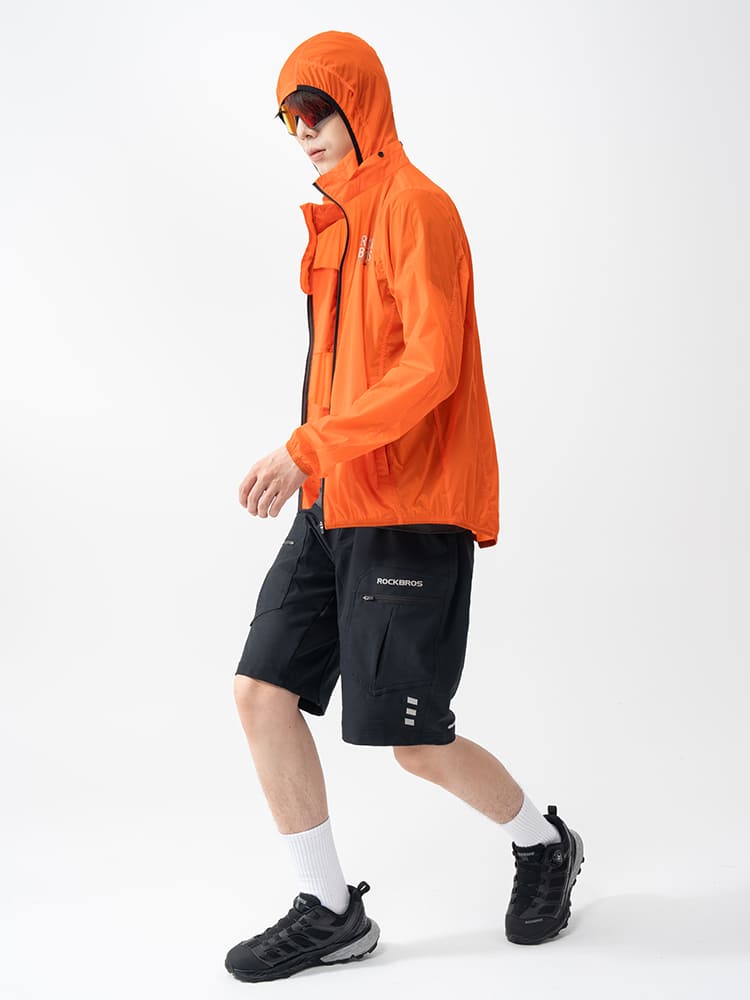 Men's ROAD-TO-SKY Lightweight Cycling Windbreaker