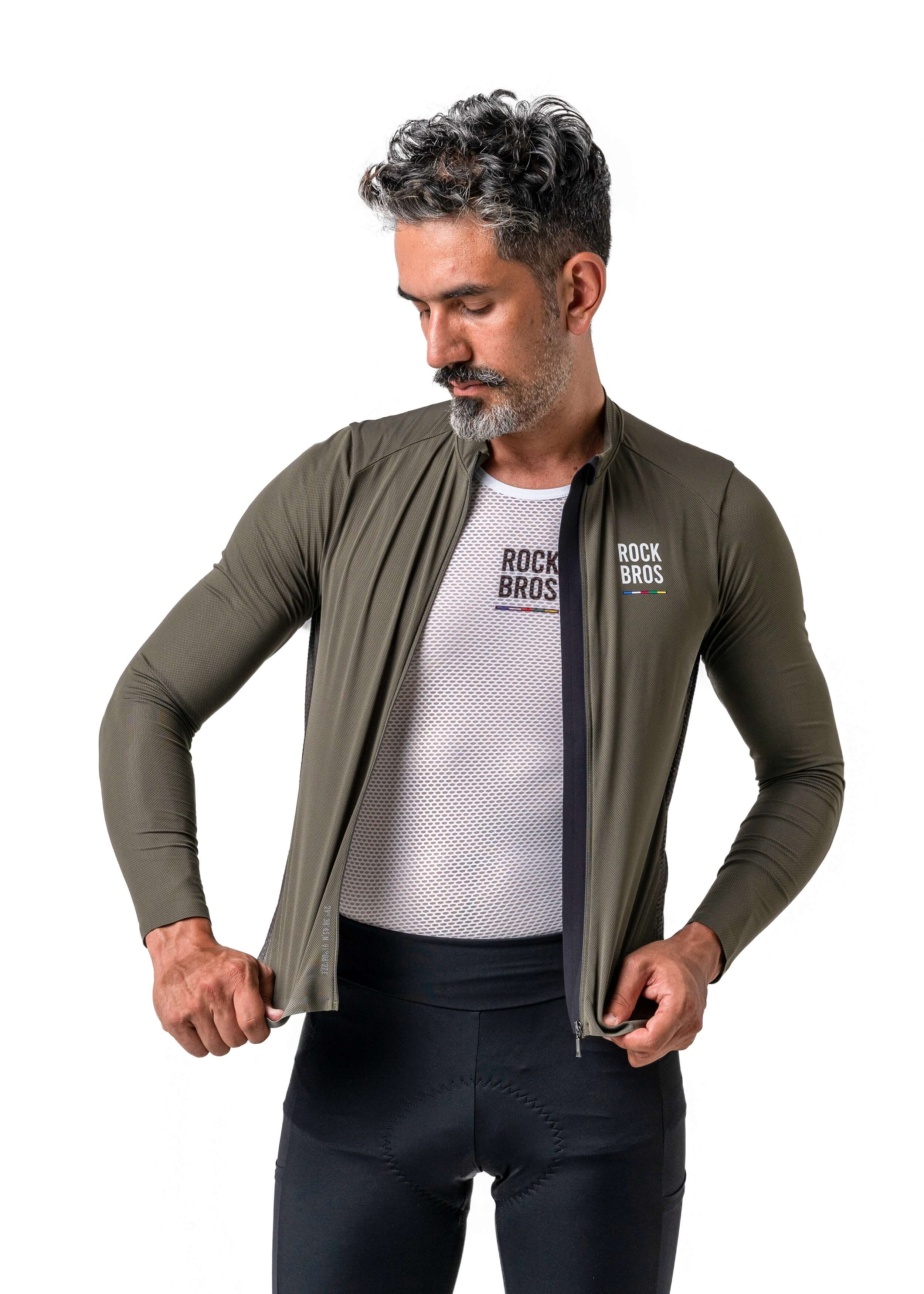 Men's ROAD-TO-SKY Long-Sleeve Cycling Jersey