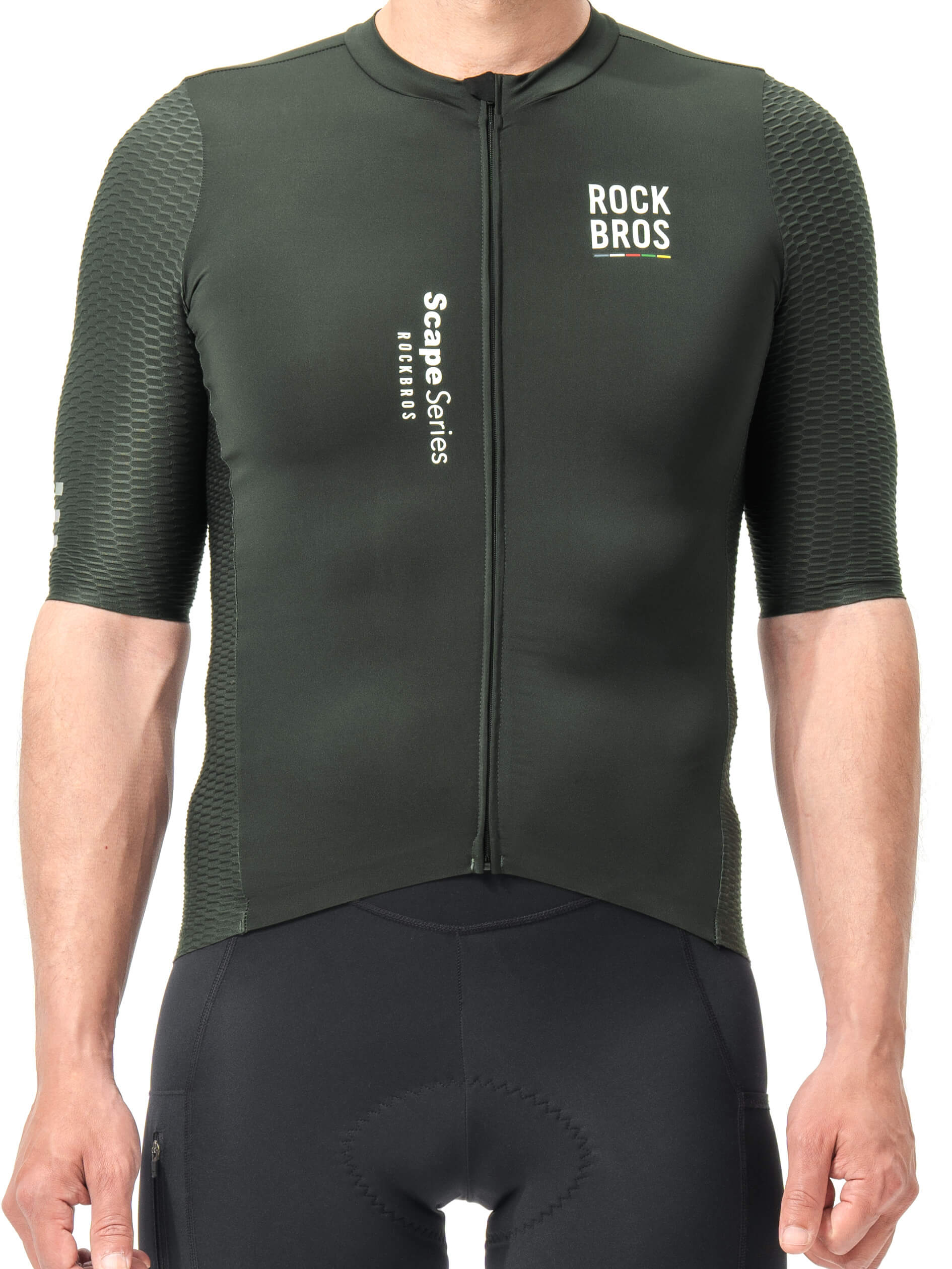 Men's ROAD-TO-SKY Quick-Dry Short-Sleeve Cycling Jersey