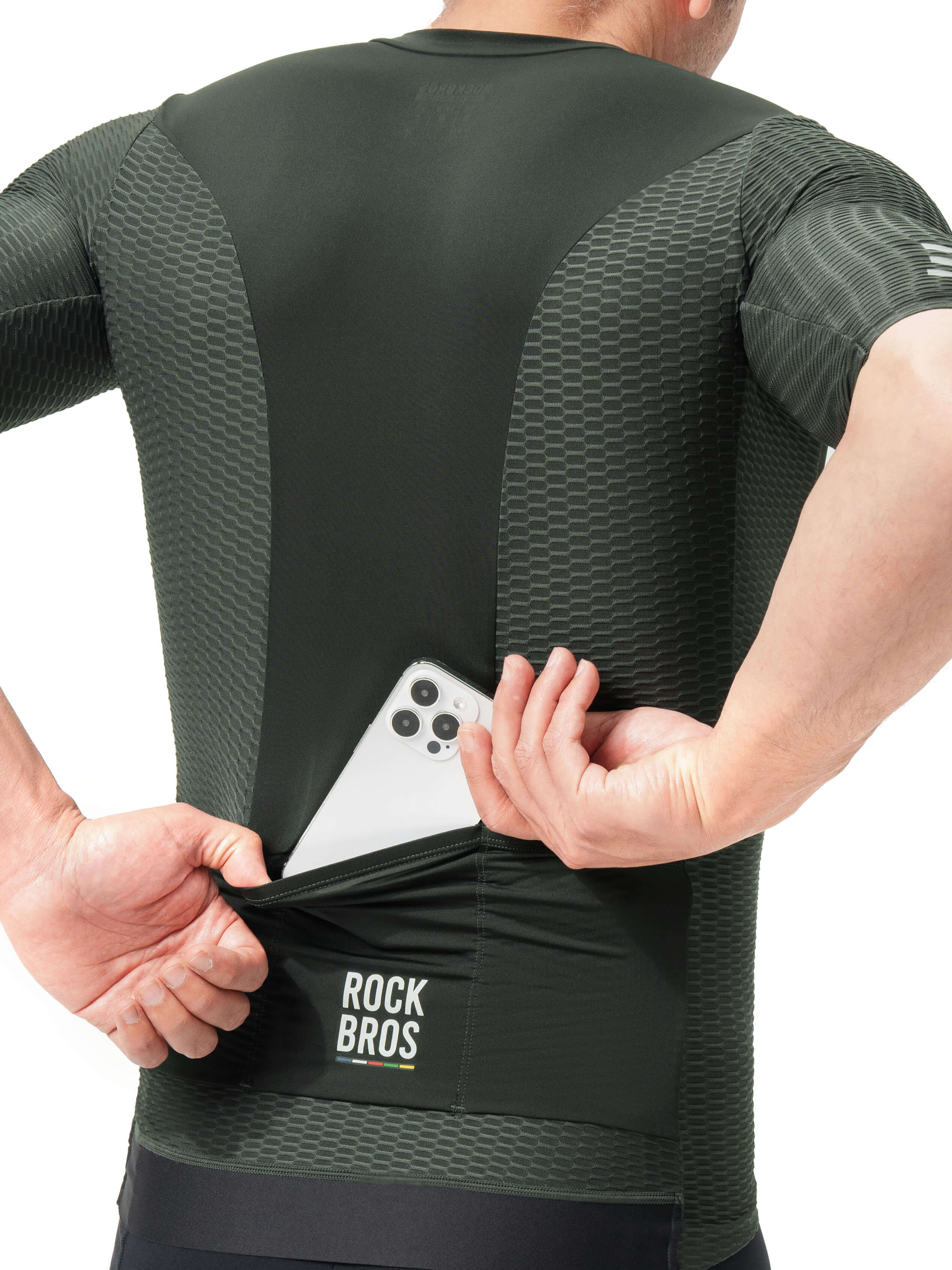 Men's ROAD-TO-SKY Quick-Dry Short-Sleeve Cycling Jersey