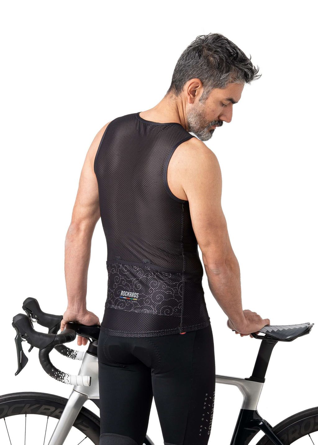 Men's ROAD-TO-SKY Sleeveless Cycling Base Layer