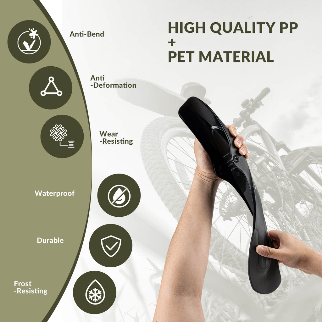 Adjustable Bike Fenders for Mountain Bikes