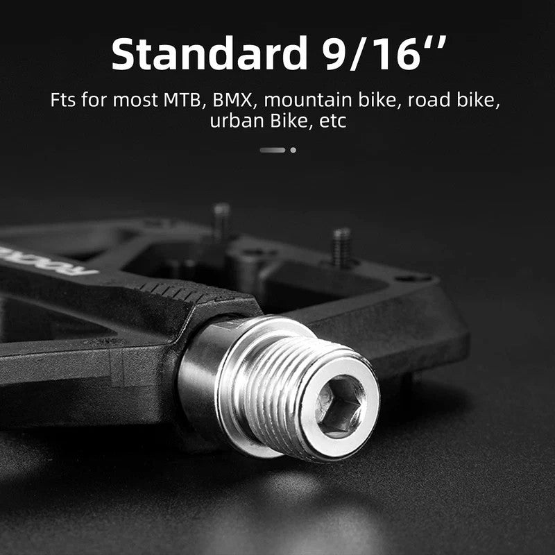 Nylon Fiber Bike Pedals 9/16