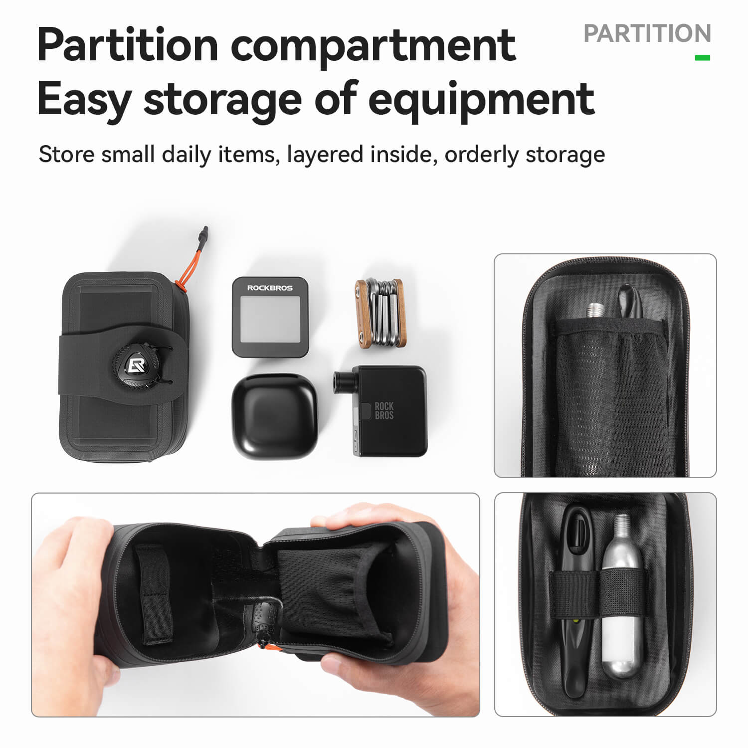 Multifunctional Saddle Bag