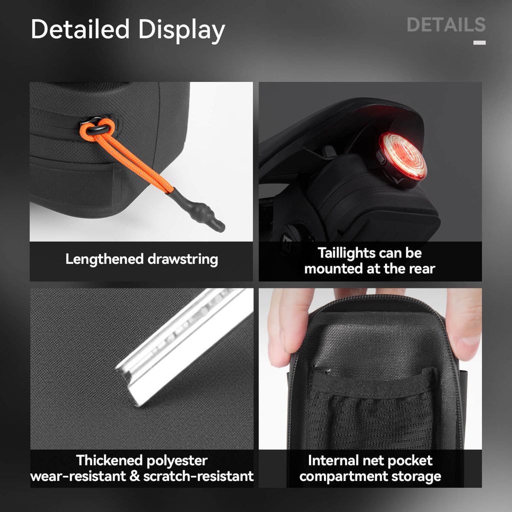 Multifunctional Saddle Bag