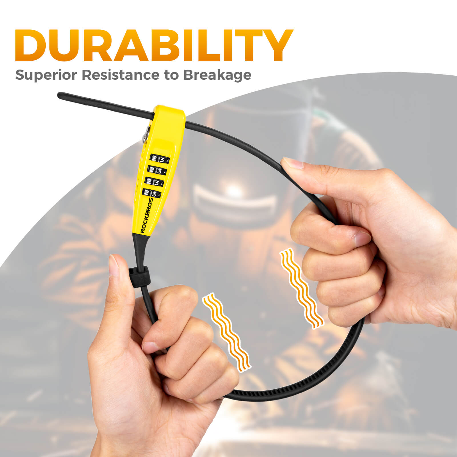 Portable Combination Cable Lock