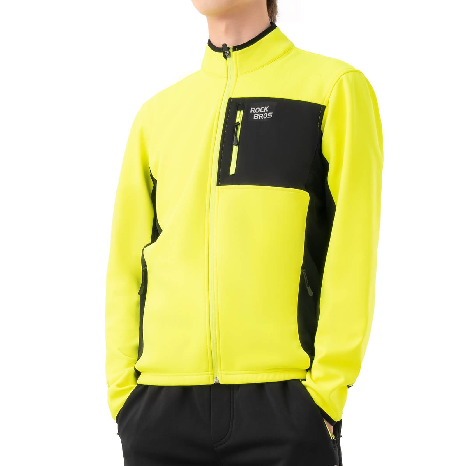 Unisex Reflective Thermal Cycling Jacket