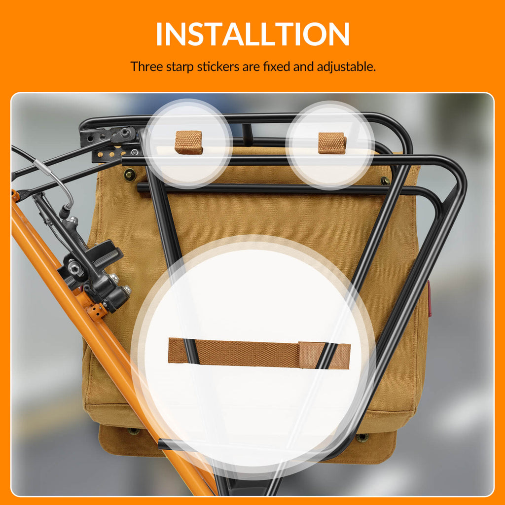 Retro Bike Pannier - 27L