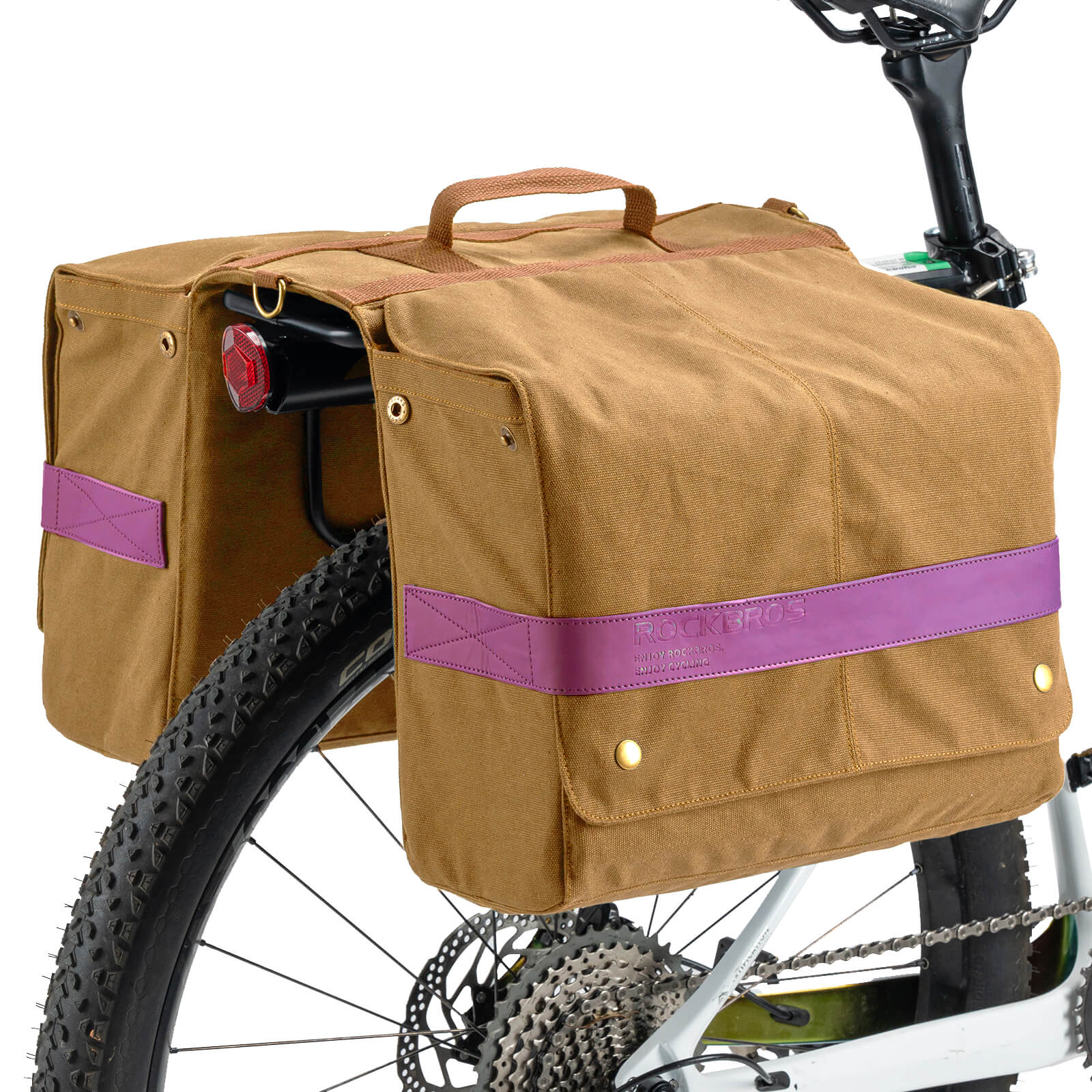 Retro Bike Pannier - 27L