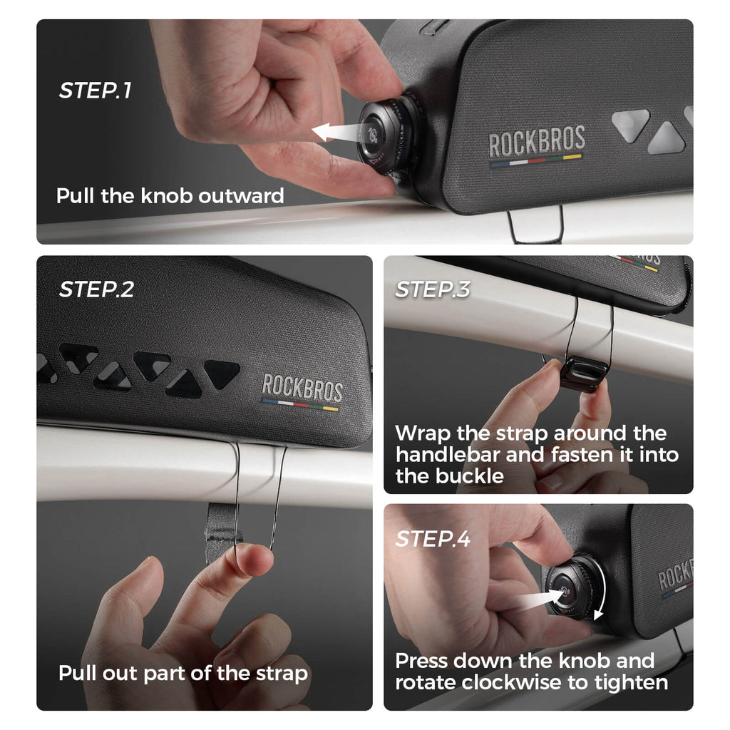 Road To Sky Bike Frame Bag 100% Waterproof