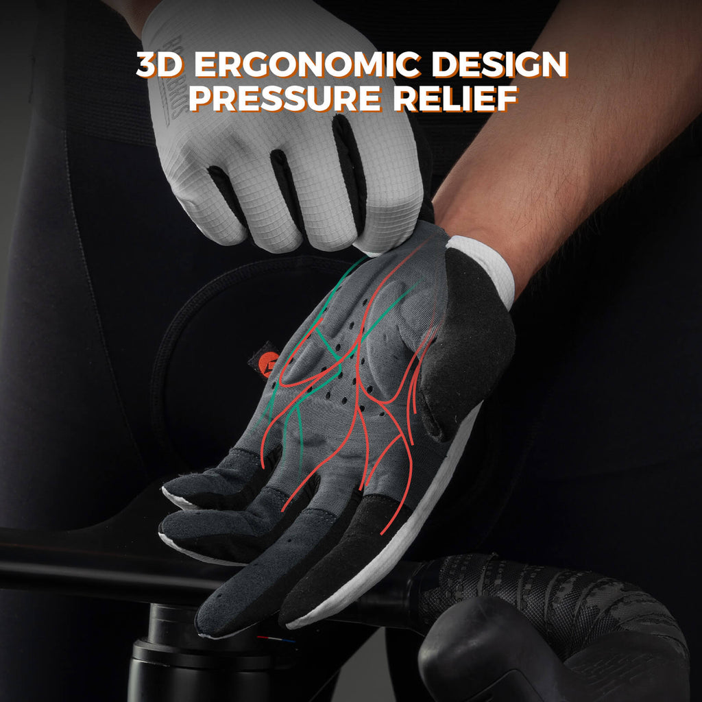 ROAD TO SKY Elastic Interface® Long Finger Cycling Gloves