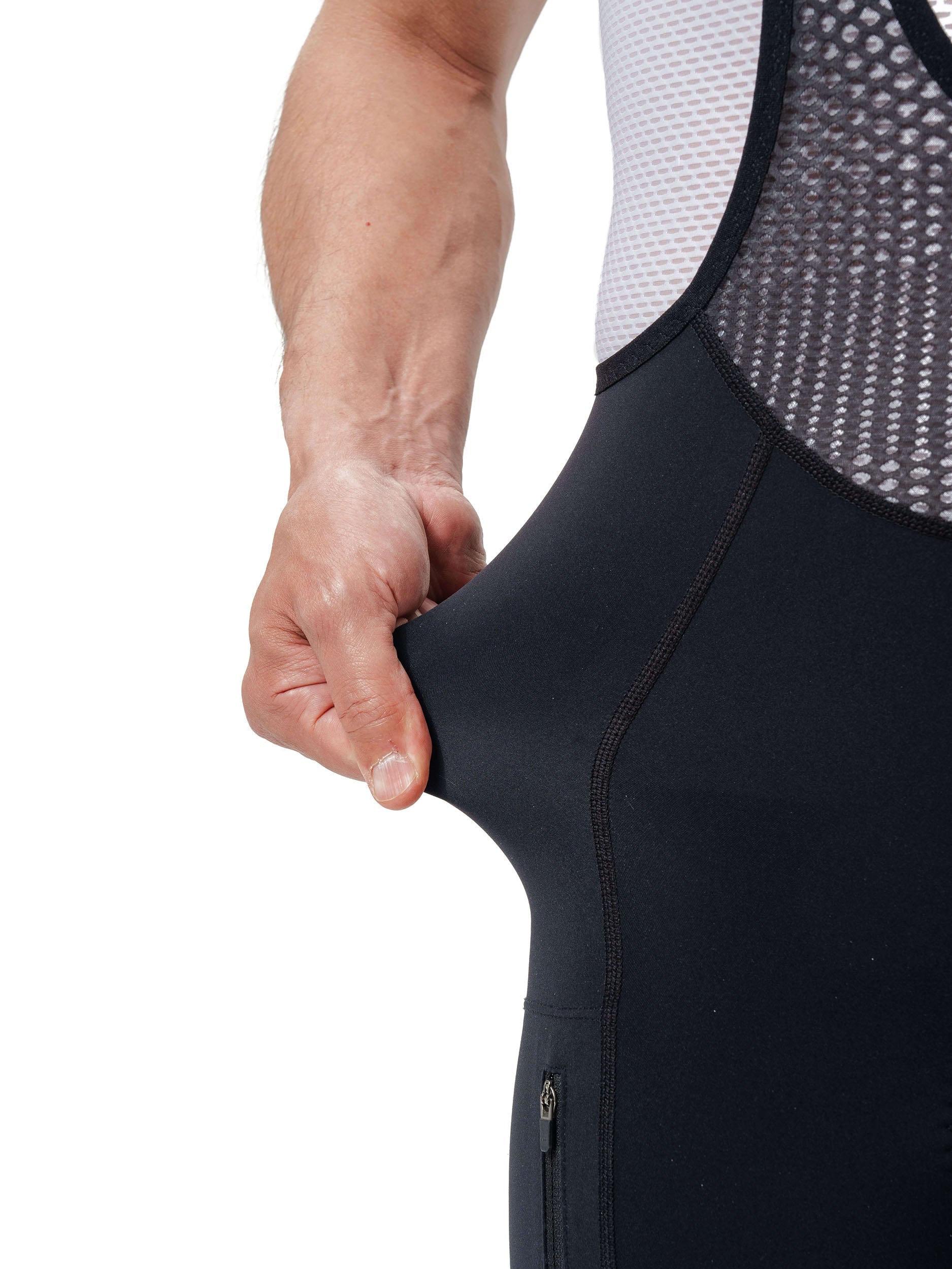 Men's ROAD-TO-SKY Bib Cycling Shorts With Elastic Interface® Pad