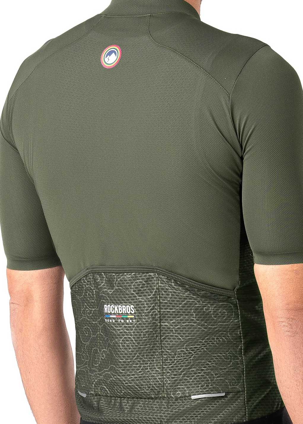 Men's ROAD-TO-SKY Short-Sleeve Cycling Jersey