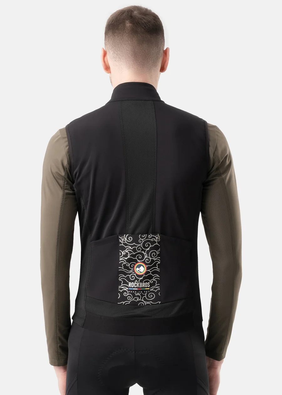 ROAD-TO-SKY Windproof Warm Cycling Vest