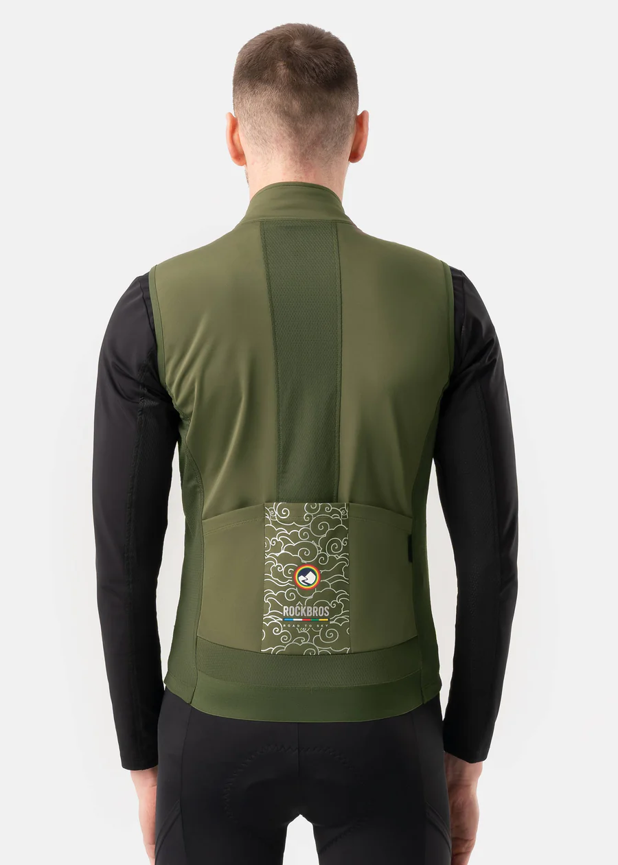 ROAD-TO-SKY Windproof Warm Cycling Vest