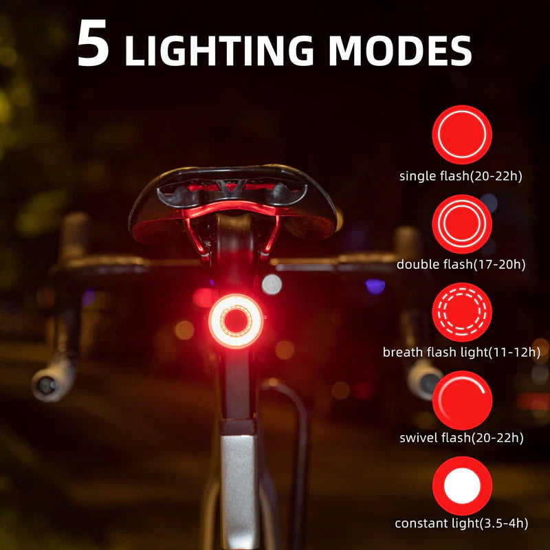 Smart Brake-Sensing Bike Tail Light