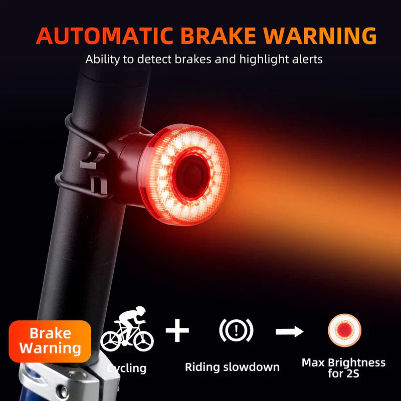 Smart Brake-Sensing Bike Tail Light