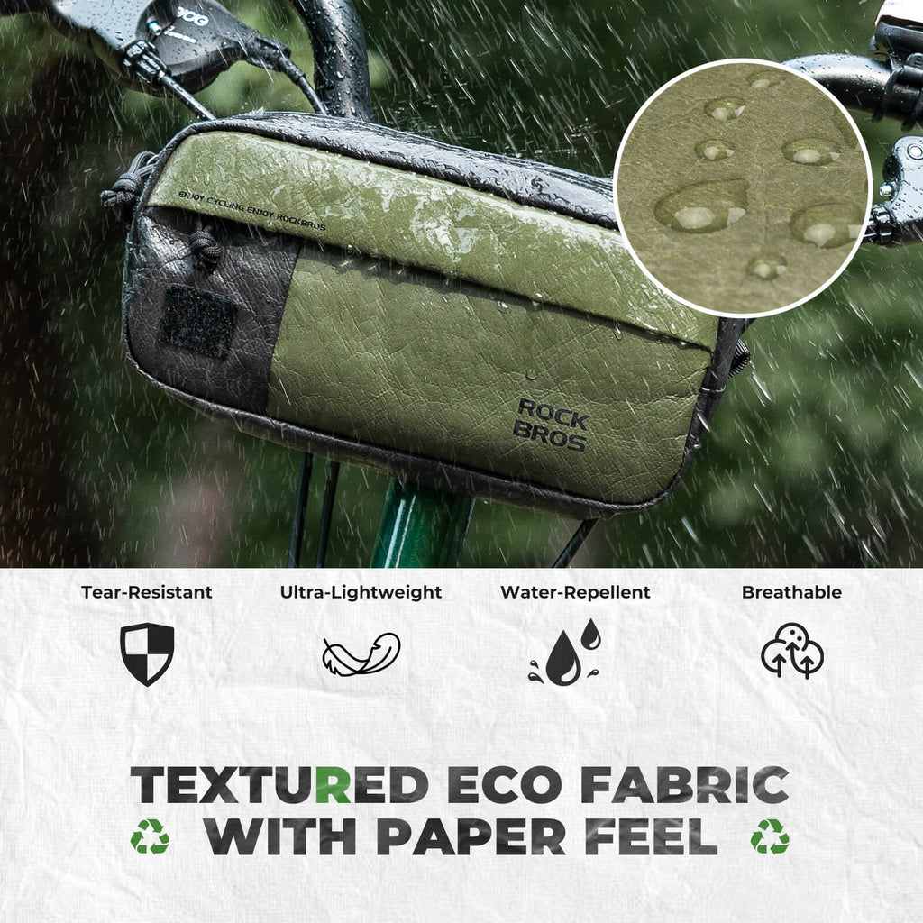 Bike Handlebar Bag with Shoulder Strap - 1.5L