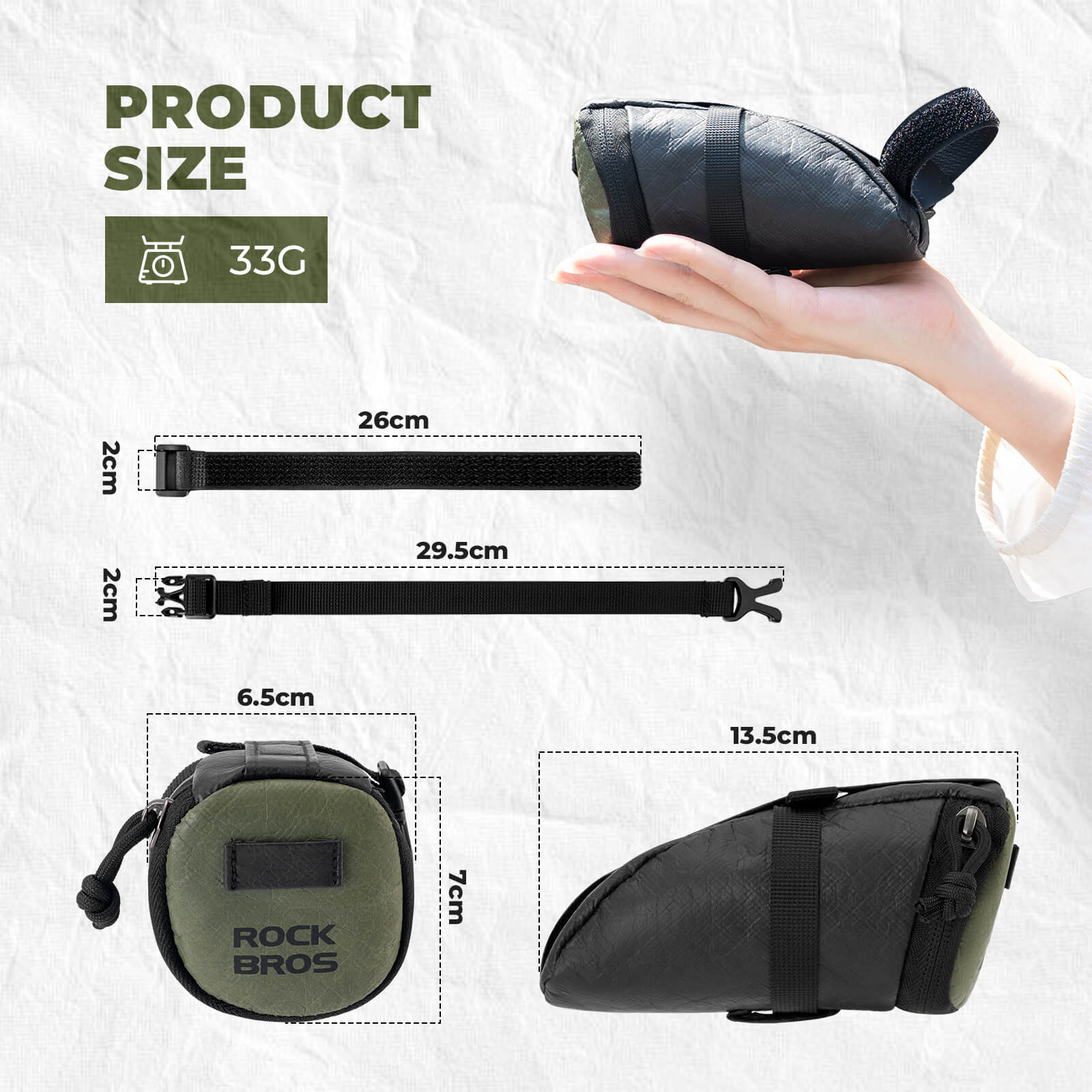 Bike Saddle Bag - 0.2L