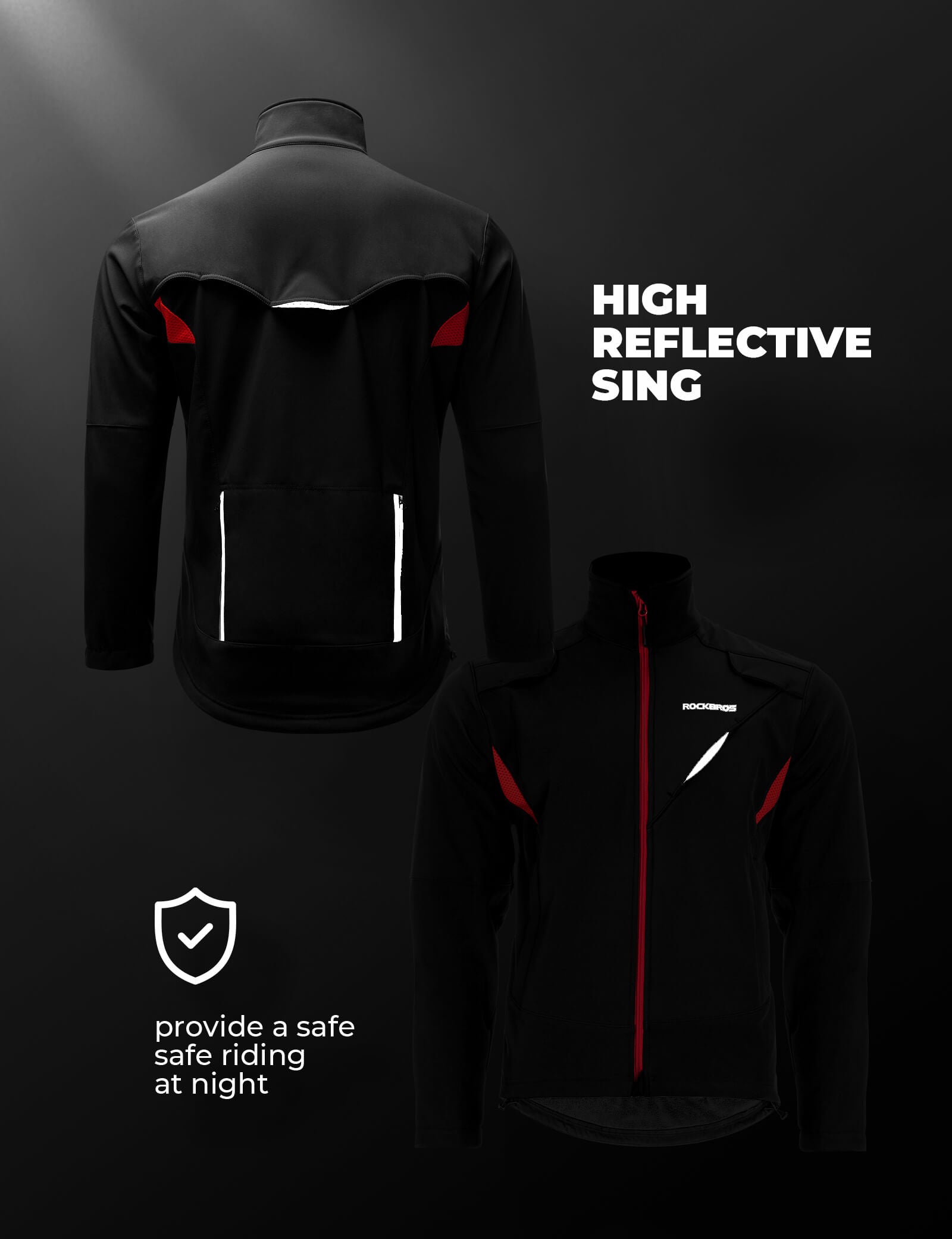 Unisex Thermal Winter Cycling Jacket