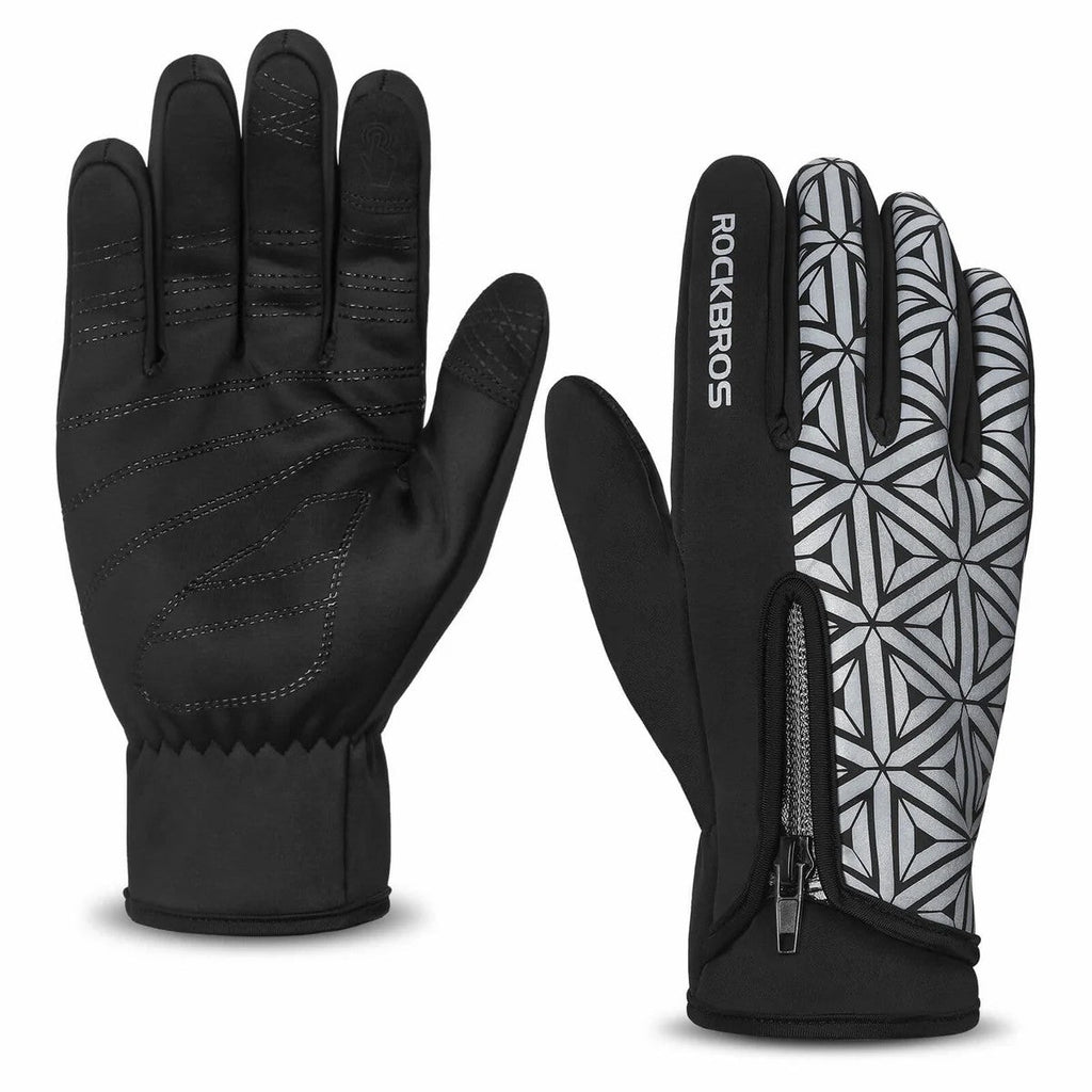 Fleece Full Finger Cycling Gloves