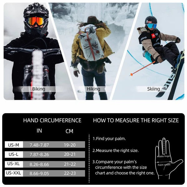 Fleece Full Finger Cycling Gloves