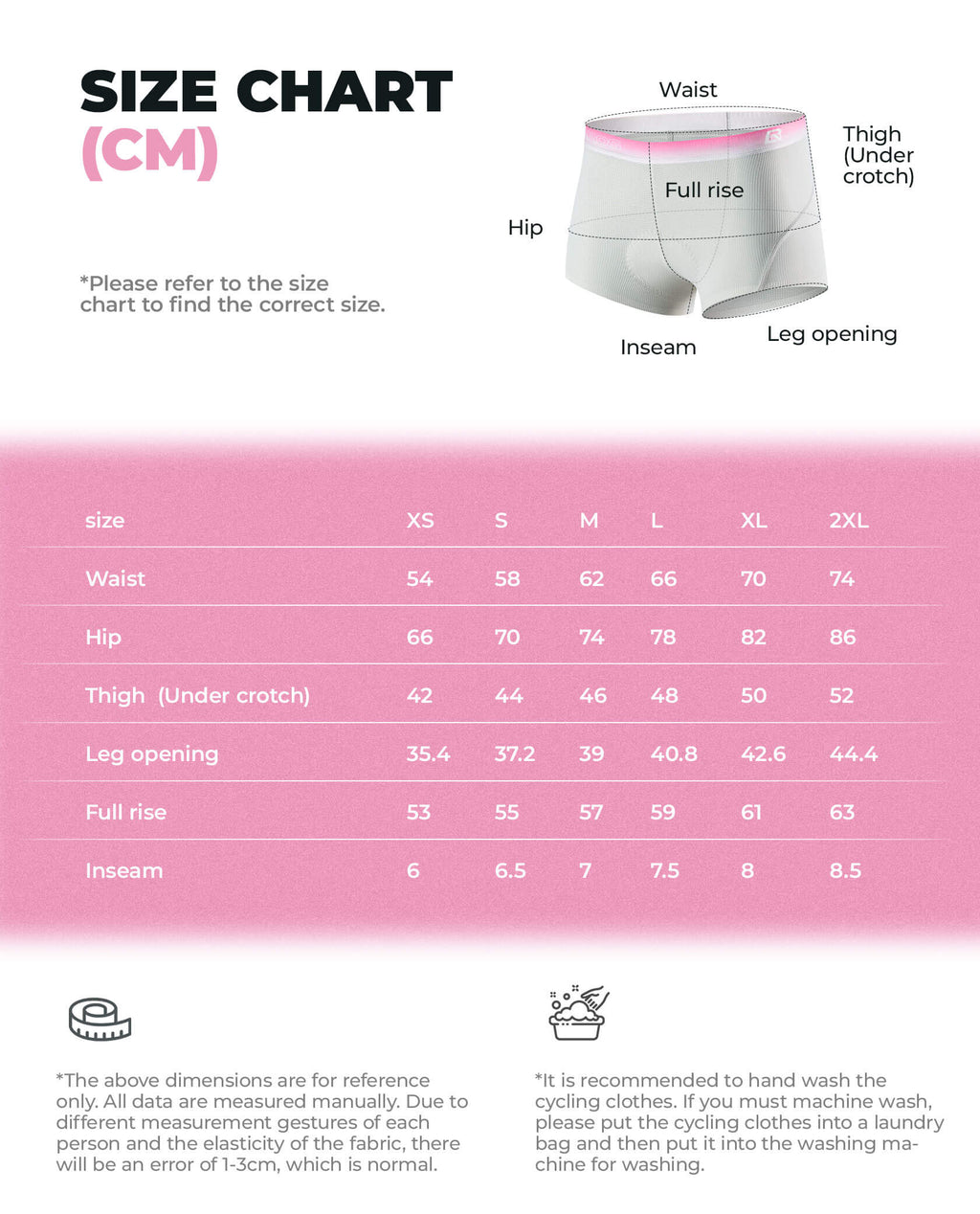 Women's 3D Padded Cycling Inner Shorts