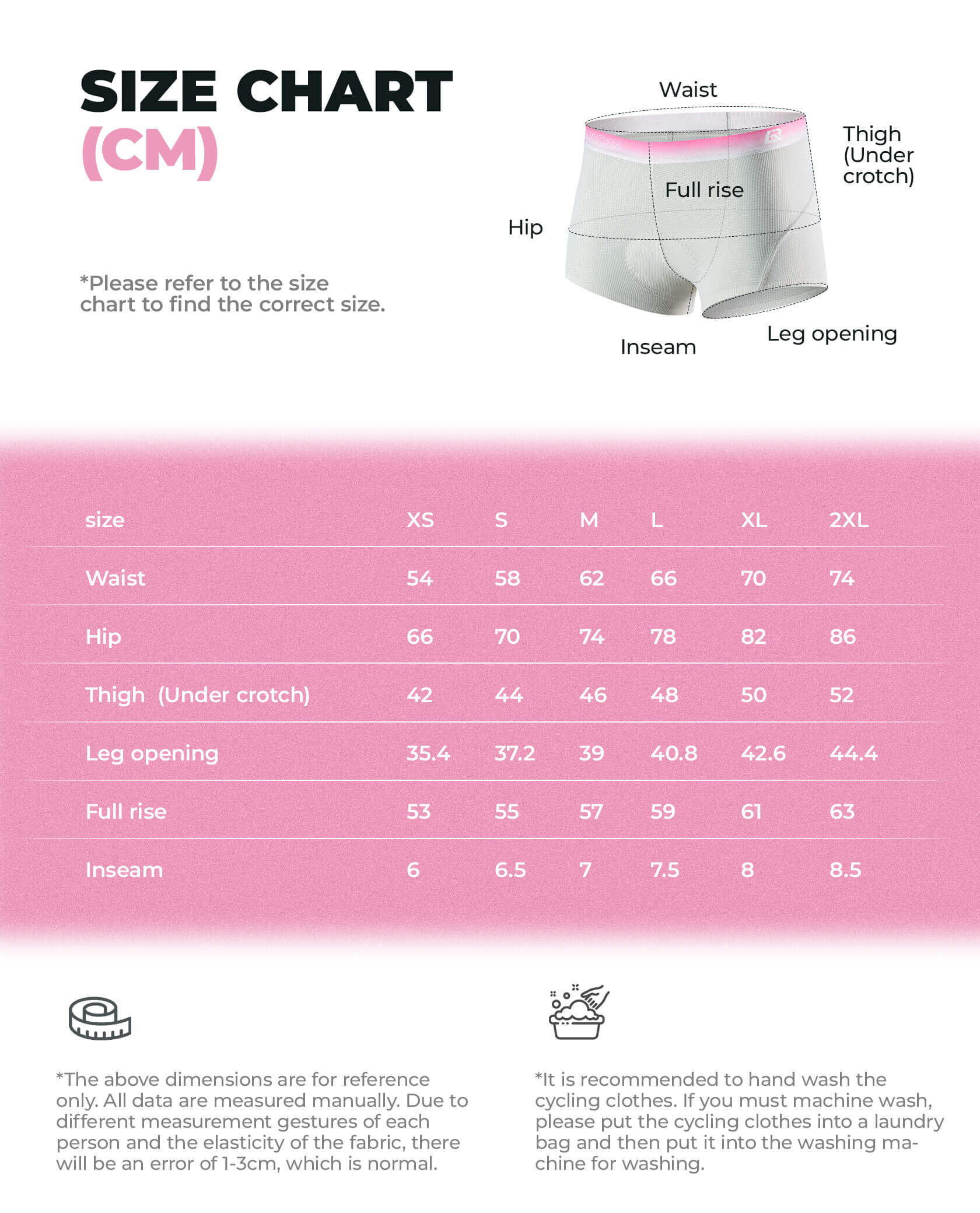 Women's 3D Padded Cycling Inner Shorts