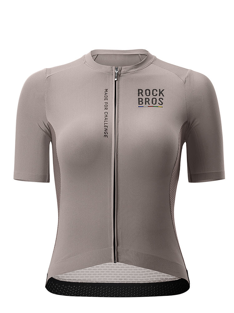 Women's ROAD-TO-SKY Quick-Drying Short-Sleeve Cycling Jersey